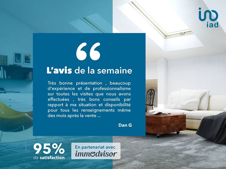 Patricia_Sever's tweet photo. #lavisdelasemaine #iadfrance
95% de clients satisfaits ! Et vous, si vous en faisiez partie ? https://t.co/D90oYPcPWo