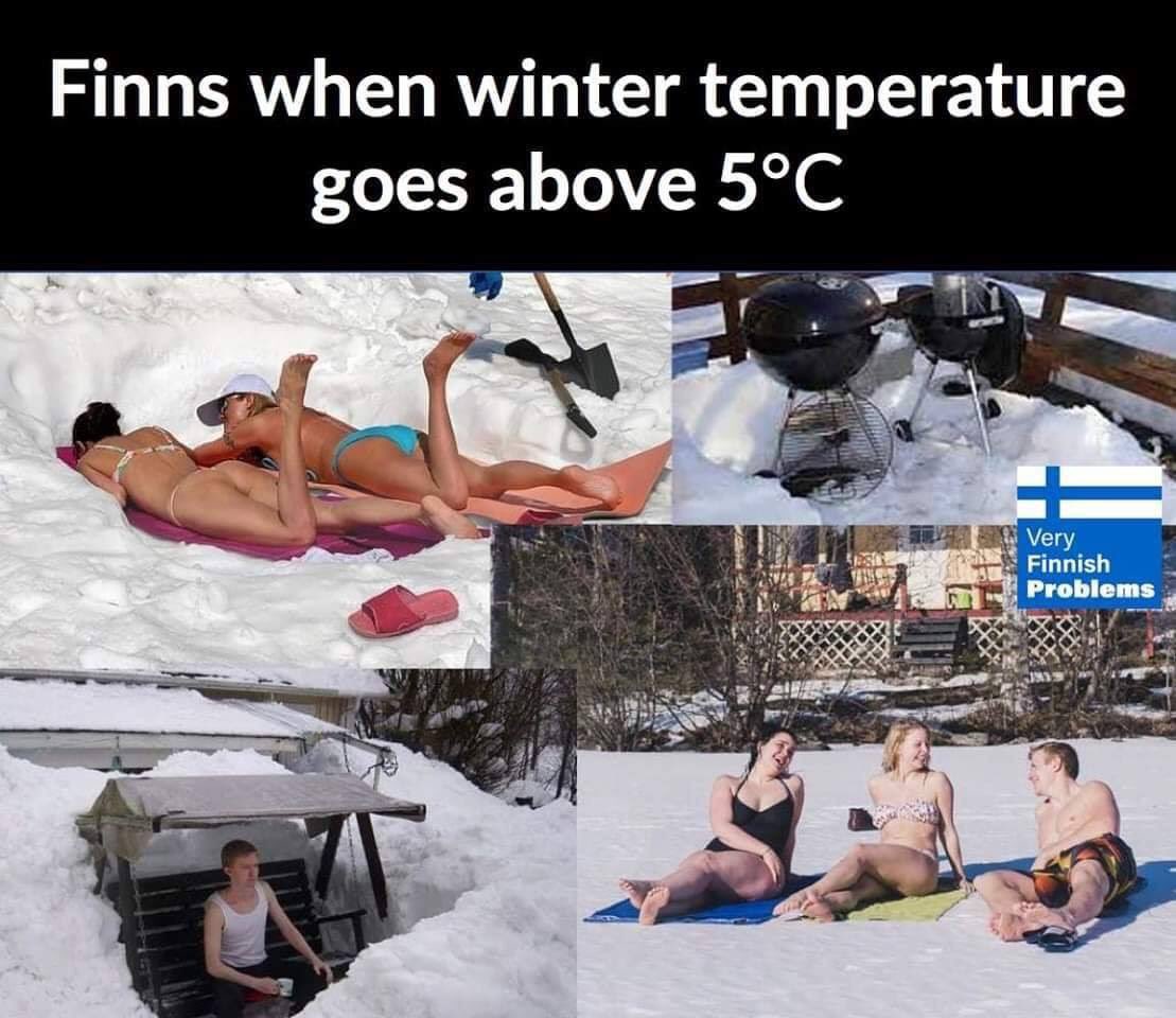 somemuija's tweet image. Aaah #spring ☀️ #veryfinnishproblems