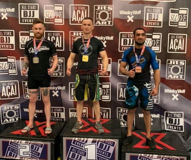 TAjreeves's tweet photo. Podium pic 😎#10thplanetjiujitsu #brazilianjiujitsu https://t.co/0A5CTKQV0D