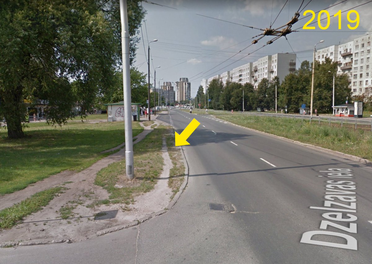 Purvciemā nekas daudz nav mainījies - ielās parādījušies jauni, ļoti dārgi trolejbusi, bet infrastrukūra palikusi kā padomju laikos. Dzelzavas ielā joprojām nav izveidota ietve.