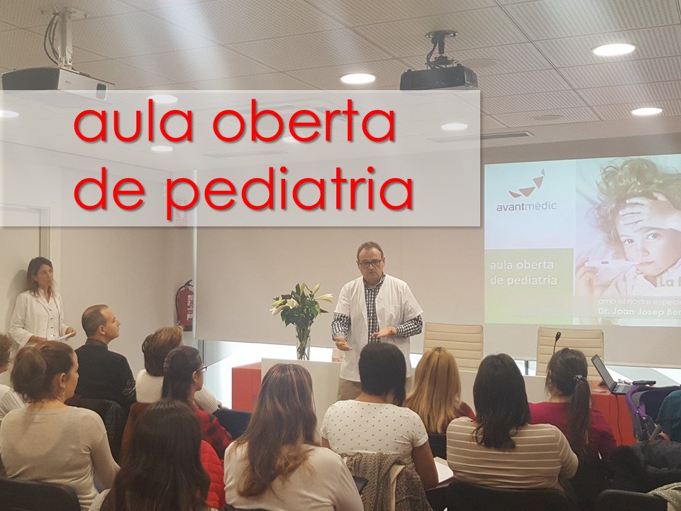 Vols saber perquè l'Aula Oberta de Pediatria agrada tant? -&gt; ow.ly/C9kn30nFqbx #pediatria #pares #nens #gratuït