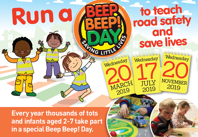 bham20mph's tweet photo. Take a look at @brakecharity’s #BeepBeepDay, a fantastic opportunity to teach 2-7 year olds about road safety basics, using free and low cost resources. https://t.co/6eWWJPin3M https://t.co/buCDg9Sfm8