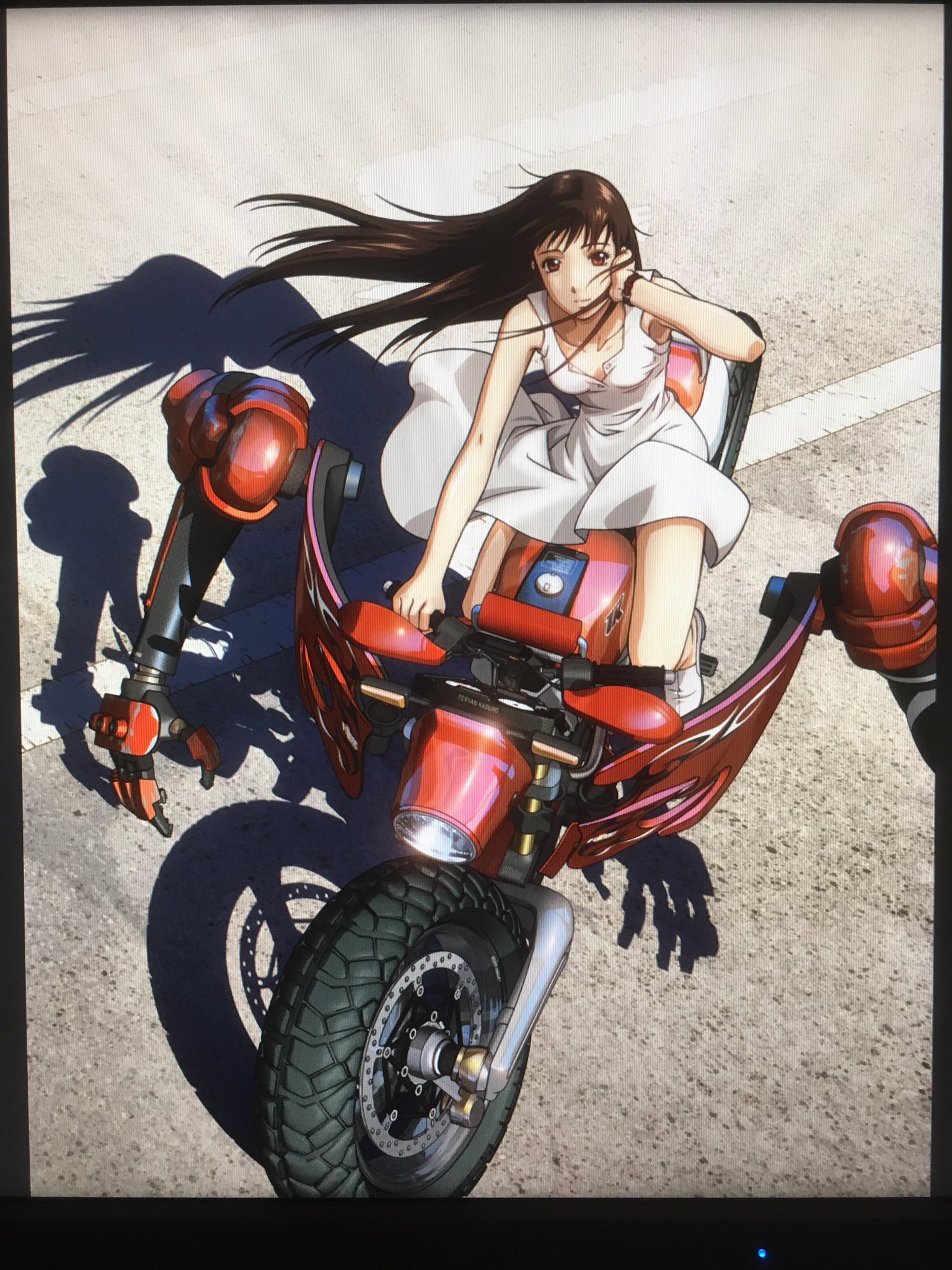 東地和生 Kazukihigashiji 最近 データを発掘 Rideback 今年でアニメ10周年なんですね 初めて美監を担当させて頂いた作品でした バイクが好きだったから版権も質感入れるのが凄く楽しかったなあ しかしあれから10年とは あっと言う間だー T