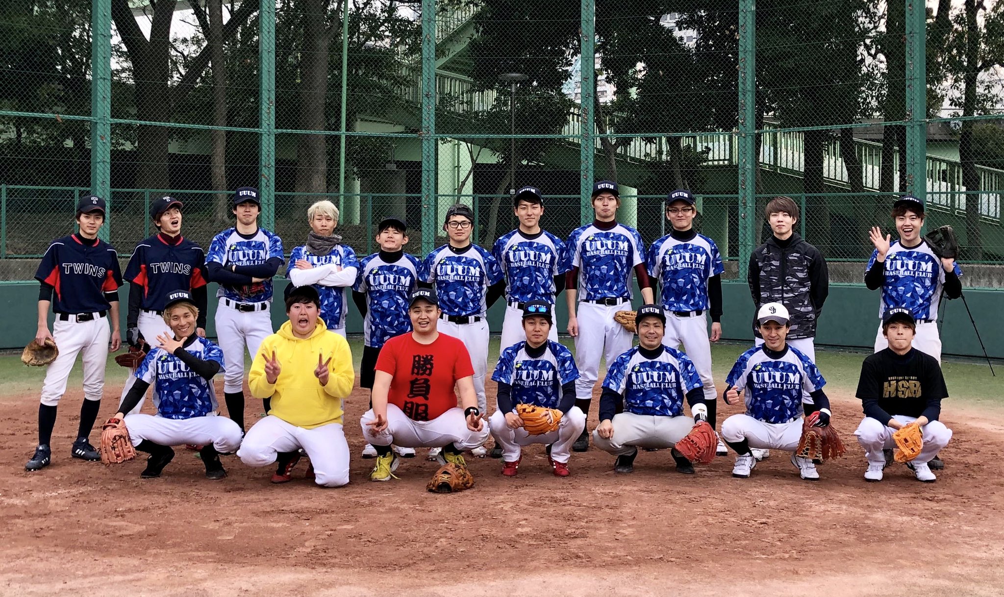 Aki Uuum野球部のパワプロ風能力が完成したみたい ンダホさんの助っ人外国人選手感がすごい