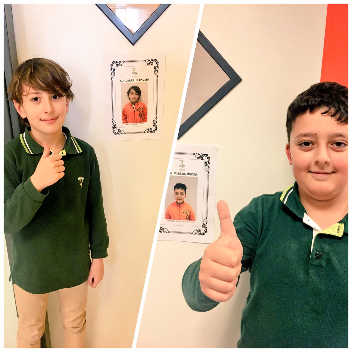 “Sorumluluk Önderi” olan öğrencilerimizi tebrik ediyoruz ☺️🍀 @doga_eskisehir @DamlaGuvenDG <a href="/EbruDemirkoz/">ebru.demirkoz</a> @eskisehir_t <a href="/DogaOkullari/">Doğa Koleji</a> <a href="/DogaAcademy/">Doğa Academy</a>