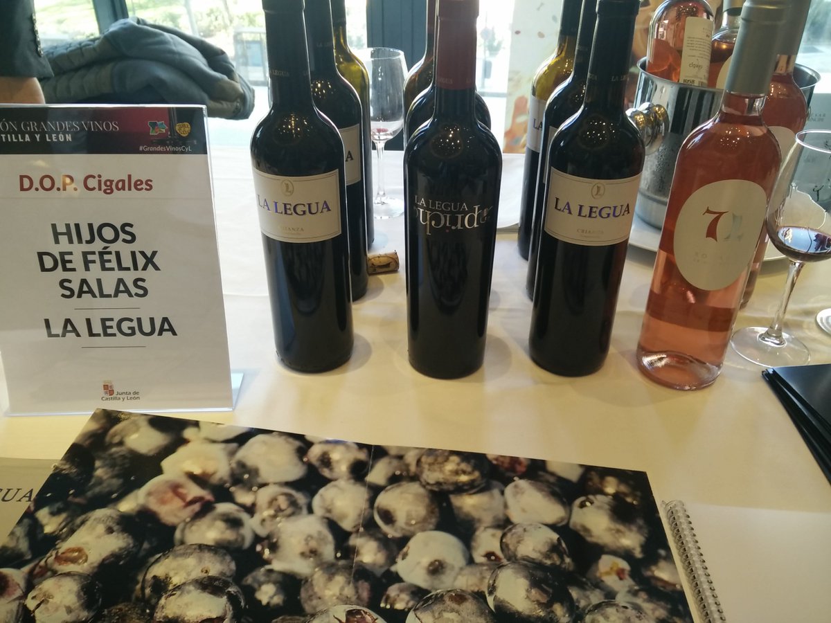 Conocimos los #vinos de <a href="/La_Legua/">La Legua</a> de <a href="/docigales/">D.O. Cigales</a>   en #GrandesVinosCyL by <a href="/CalduchVino/">Enrique Calduch</a> y nos sorprendieron muy gratamente
