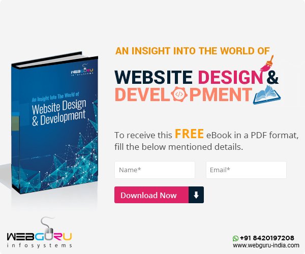 webgurutweet's tweet photo. The fascinating world of #webdesign &amp; #development is going through numerous changes. Read about these and much more in our #FREEeBook. #Download Now!
 
 Link: https://t.co/3zgxWT88pk
  
#ebook #websitedesignebook #websitedesign #downloadfreeebook #downloadebook #webguru #library https://t.co/aGvyy6jtoJ