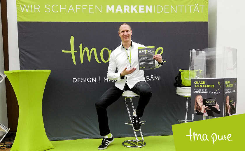 tmapure's tweet photo. Wir sind heute auf der AUFSCHWUNG-Messe in Frankfurt, der Leitmesse für Existenzgründer und Start-ups. Tom wird vor Ort einen Vortrag zum Thema „Welcher Marketing-Typ sind Sie? Ihr Geschäftserfolg hängt davon ab!“ halten. Wir freuen uns auf einen spannenden Messetag #startupmesse https://t.co/arbELzwjUt