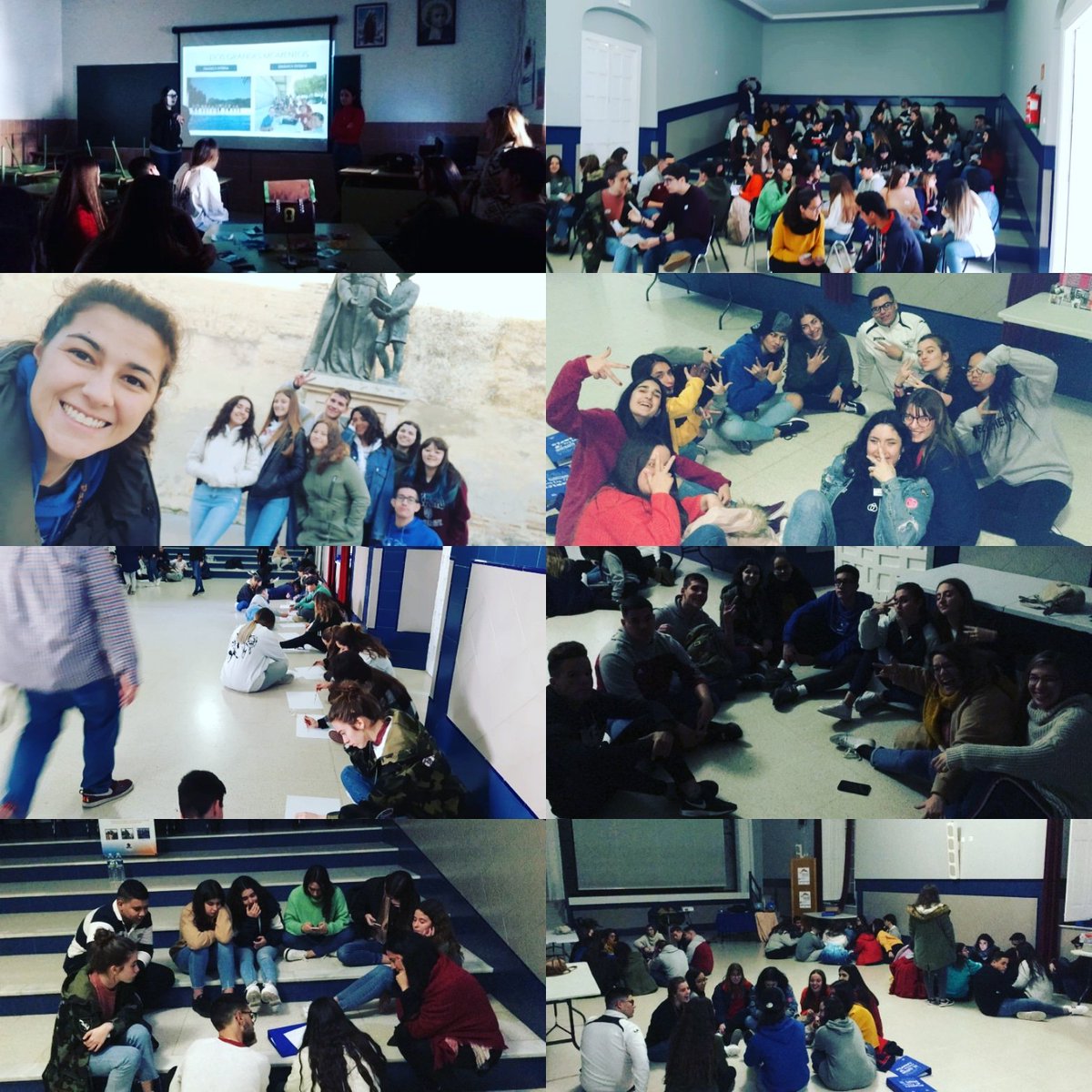 ajmmaa's tweet photo. Encuentro #hiari en @LaSalleSanlucar @salleandalucia #MiraMásAllá #SomosLaSalle #AbreTusManos https://t.co/xtBZXexZJO