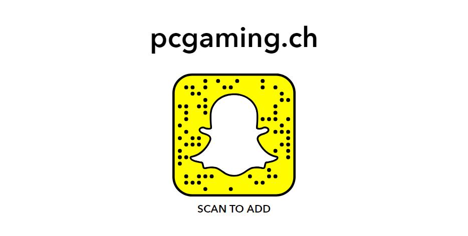 Ajoutez-nous sur Snapchat ! snapchat.com/add/pcgaming.ch

Nous y partageons chaque jour une offre pour un produit différent, en exclusivité ! 👻