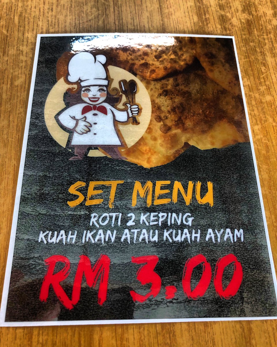 adialiffudin's tweet photo. Perhatian ❗️

Berita baik bagi Warga Terengganu, terutama di daerah Marang, pakat mari ramai2 cuba ROTI MARIAM best in town resepi turun temurun keluarga.Rasa sutir gok dulu mesti nak sutir lagi
Lokasi: Restoran Mek Dayang, Padang Mengkuang, Gabungan Anak Terengganu (Original) ☑️ https://t.co/GcxLnu6hNS