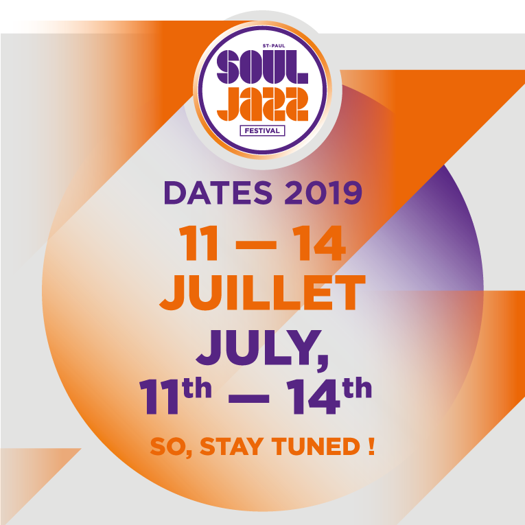 StPaulSoulFunk's tweet photo. — Dates officielles de la 14e édition : du 11 au 14 juillet 2019. https://t.co/7ckqUHZuAi