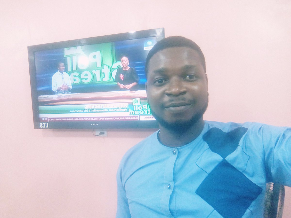 iTis_Uchey's tweet image. Watching Channels TV live from Federal University of Technology Minna, Niger state.
#PollStream
#TheVerdict
#2019elections