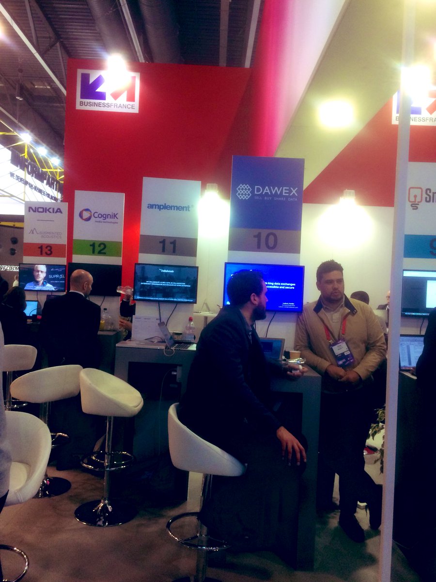 BF_Netherlands's tweet photo. Discover the #innovative solutions of our French exhibitors @Wiztivi @agilitest @DawexData @AppaloosaStore @CogniK_ @amplement and many more at the French #Pavilion hal 8.1 #MWC19 #LaFrenchTech https://t.co/mIUKhVu3fY