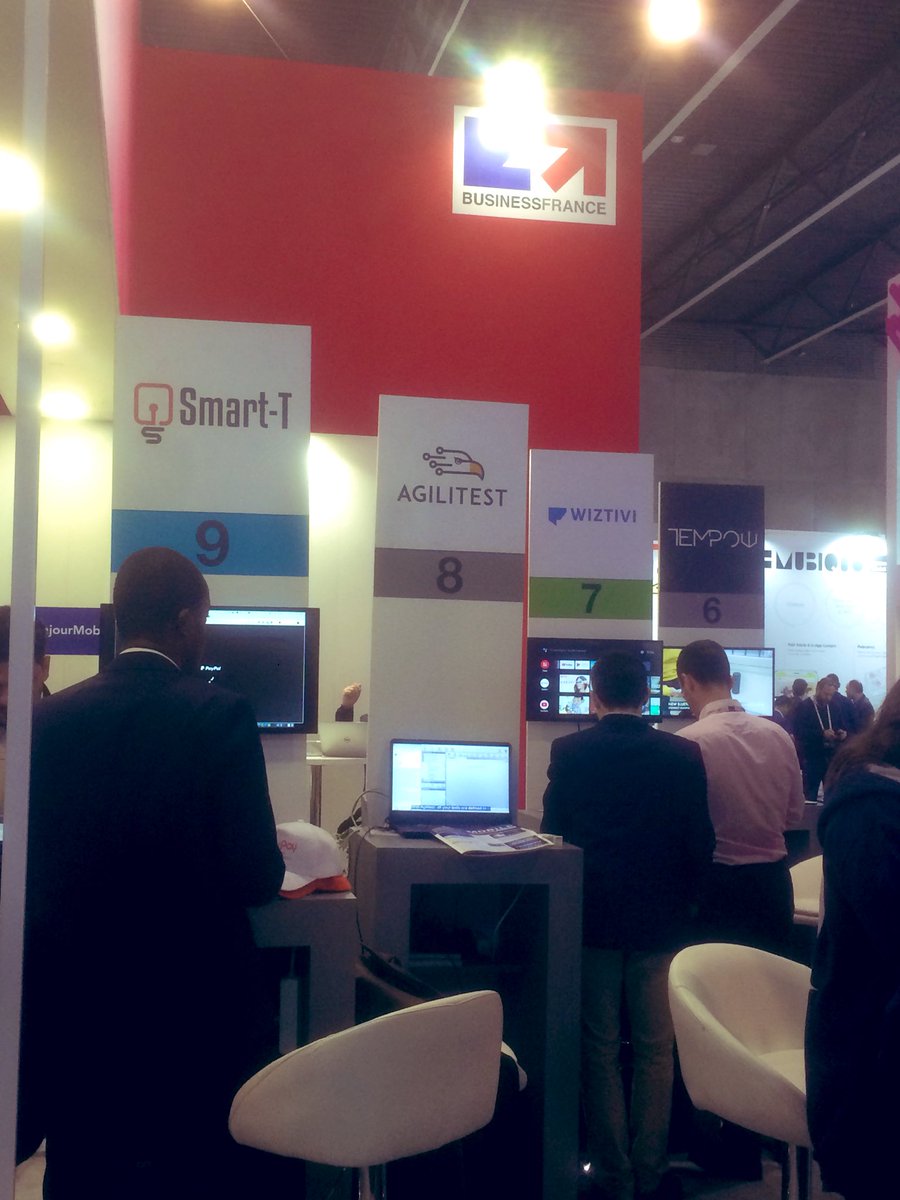 BF_Netherlands's tweet photo. Discover the #innovative solutions of our French exhibitors @Wiztivi @agilitest @DawexData @AppaloosaStore @CogniK_ @amplement and many more at the French #Pavilion hal 8.1 #MWC19 #LaFrenchTech https://t.co/mIUKhVu3fY