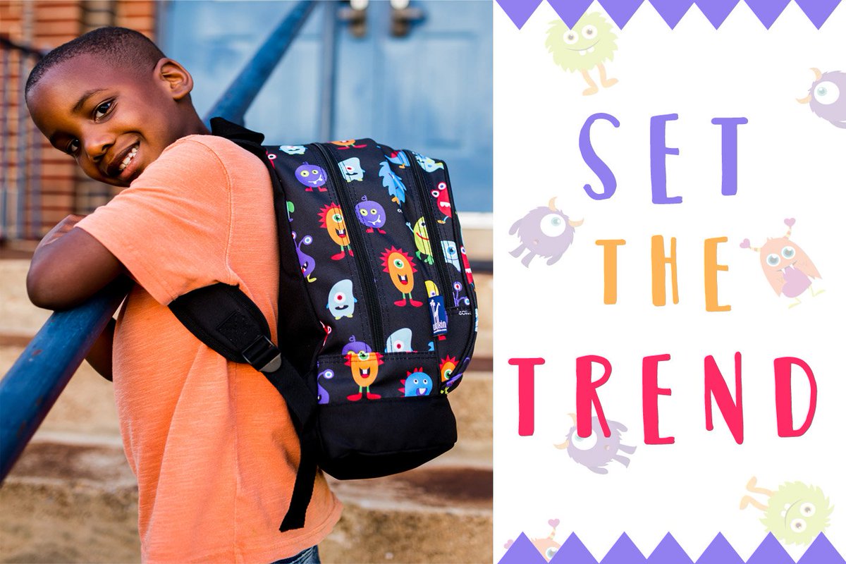 BeckyandLolo's tweet photo. 🏃‍♂️Step into #school with our eye-catching and practical #Wildkin #Backpacks. Featuring a main compartment, carry handle and adjustable shoulder straps, these colourful backpacks make the perfect back-to-school essential.

Shop now ➡️https://t.co/7noOoGSgbp https://t.co/GrVJUA9rTu