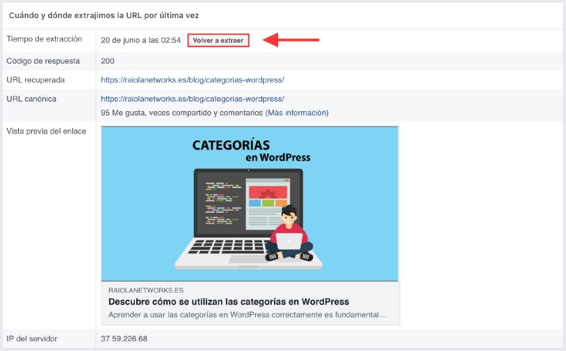 RaiolaNetworks's tweet photo. ✅ Aprende a borrar la caché de #Facebook en 5 segundos con #FacebookDebugger https://t.co/iJSglYqbOR #CommunityManager https://t.co/OSYgJ2zA4N