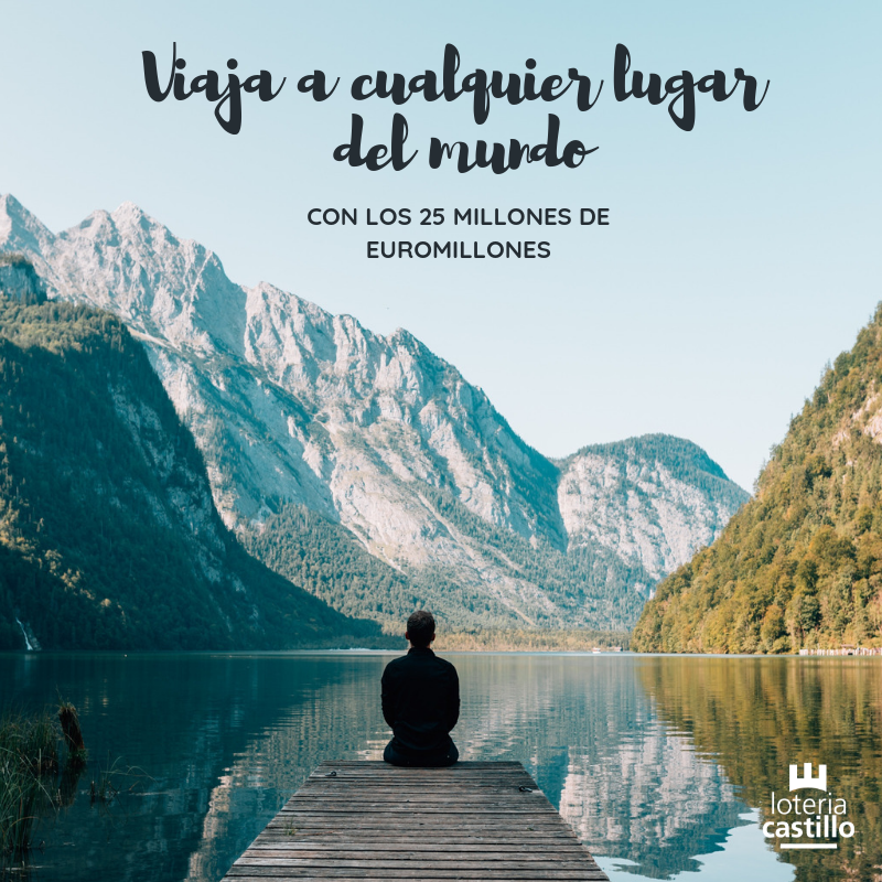 Haz tus #sueños realidad y conoce lugares increíbles con los 25 millones de euros que se sortean esta noche en #Euromillones 👉 bit.ly/euromillones_t