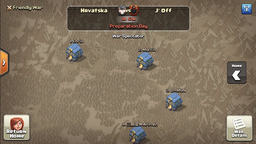 After W2 we go straight to WEEK 3 <a href="/clash_cup/">Clash Cup</a> 😬😬
Good luck @JOFF_Clan 🍀🤘
BD: 7/15/18