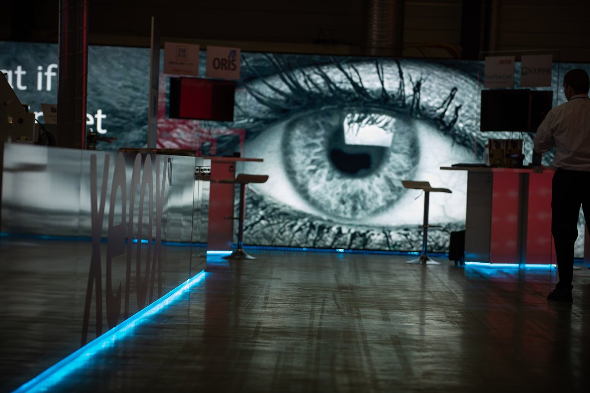 BillyStoj's tweet image. We see you, have you come to see us? #xerox #HID19