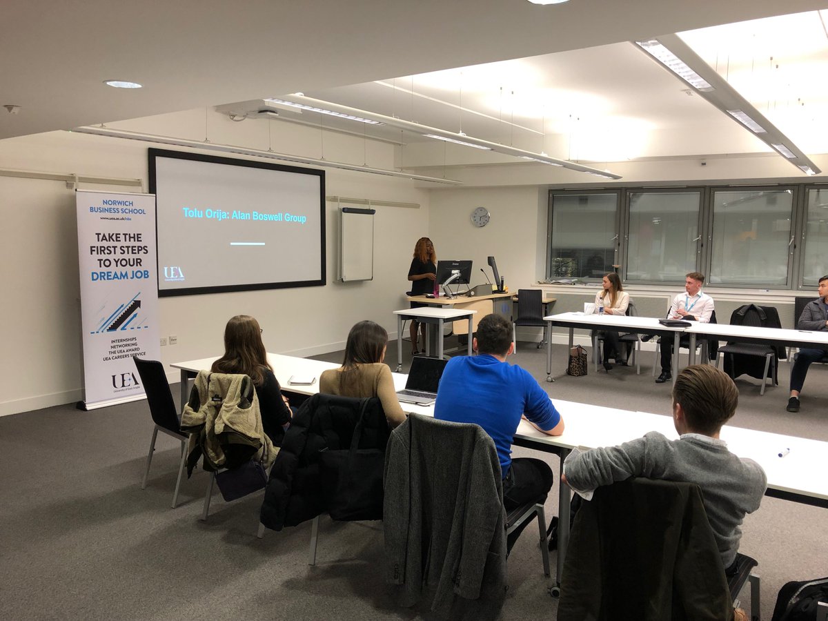 NBS UEA on Twitter "Thank you for the insightful presentations given