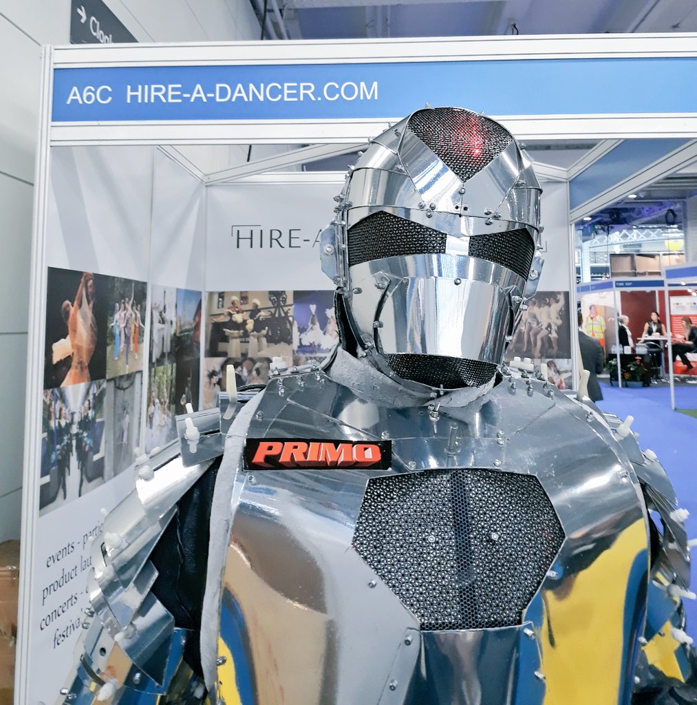 Meeting number one with #cybertech #events #robot #Confex19