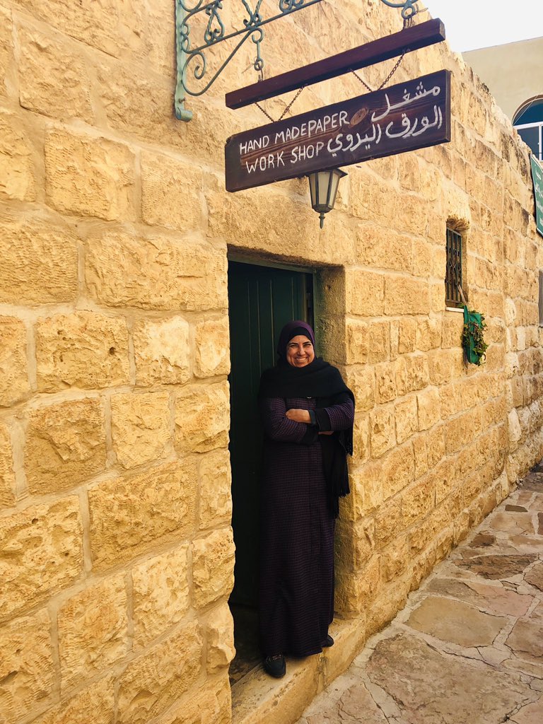 dc_trips's tweet photo. A very inspiring visit to the @TreadRightOrg ‘s Iraq Al Amir Women’s Cooperative today in Jordan #maketravelmatter #letstreadright #travelttc #insightmoments #insightvacations #jordan #iraqalamir #inspiring #travel #visitjordan @travelTTC @BannikinZach @Bretttollman https://t.co/EBbFJH9VTW