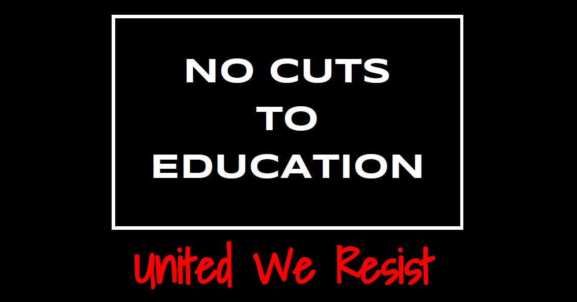 CUPEOntario's tweet photo. TOMORROW: Join @FredHahnCUPE , @osbcucscso President @waltonmom CUPE members, frontline education workers, community partners &amp; allies raising their voices against the wave of education cuts by the FORD PC government. // RSVP: https://t.co/1gU5MaKtWw // #UnitedWeResist #NoCuts https://t.co/dHPNm46k5X