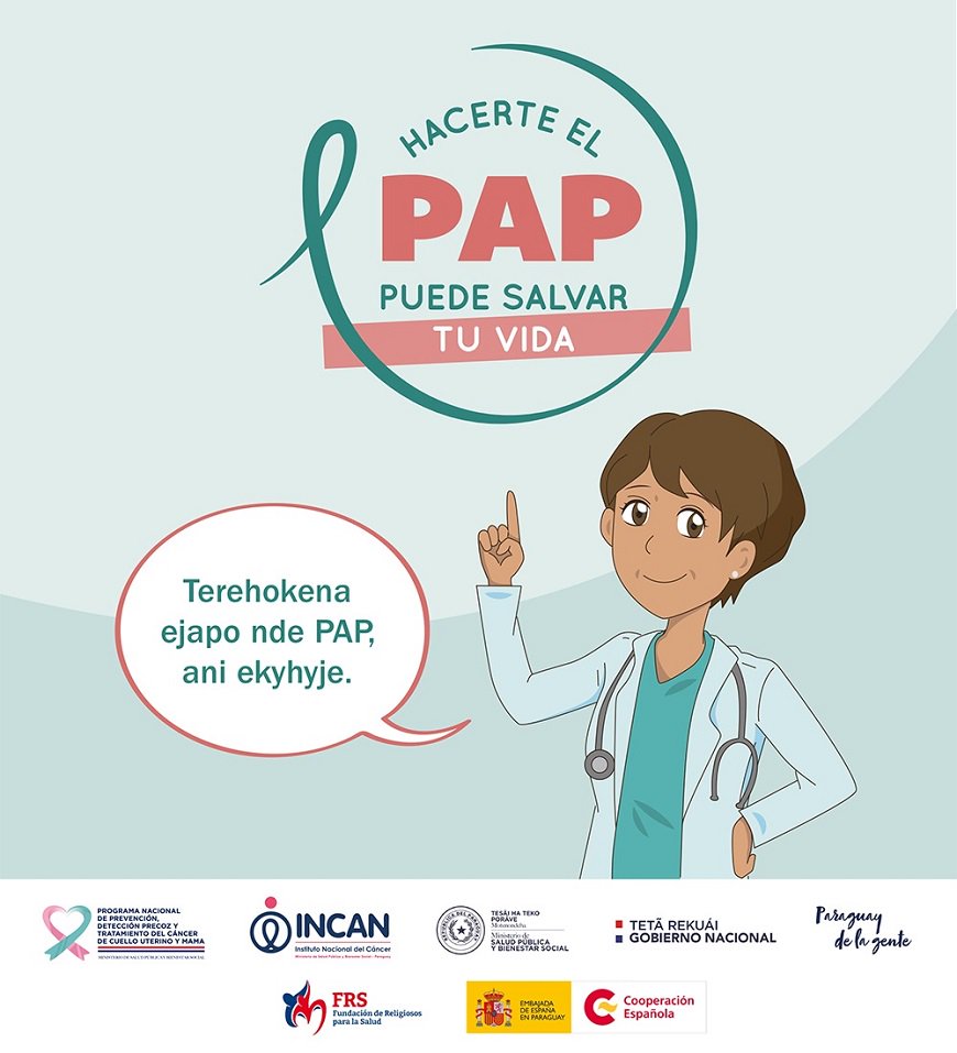 HospitalPablo's tweet photo. "HACERTE EL PAP PUEDE SALVAR TU VIDA" https://t.co/wLh1g0ueJ2 https://t.co/j9ZZmcYVvz