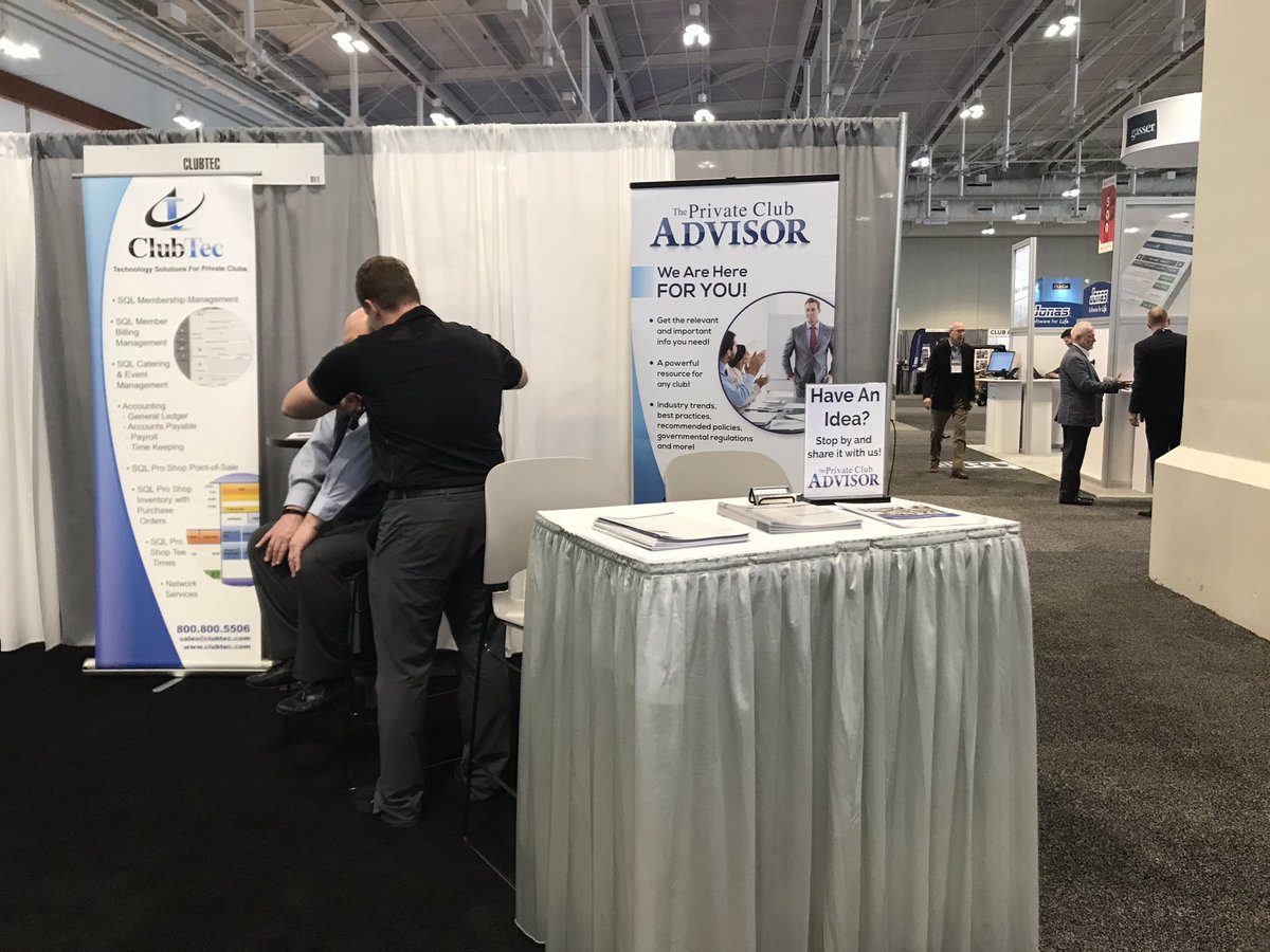 PrivClubAdvisor's tweet photo. The PCA is HERE FOR YOU!! Come by booth #911 and get the hitch out of your giddyup!! #cmaaconf2019 #ZHealth https://t.co/24zGyW1KdP
