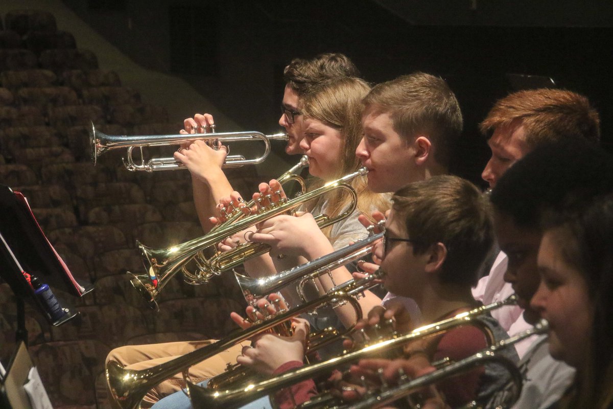 CAECMusic's tweet photo. Congratulations to two CAEC 8th grade students, for their participation in the 2019 Middle School Honor Band! #caeclead #spiritofccs https://t.co/z9AXTmwU1X