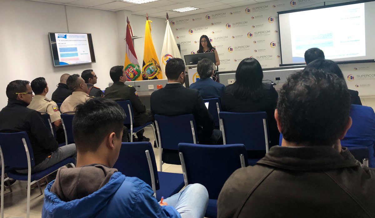 La @SuperComEc ha trabajado durante este tiempo en la protección de los derechos ciudadanos y la garantía plena de la #LibertadDeExpresión. <a href="/Karina_Tapia_/">Karina Tapia</a> #SupercomRendiciónDeCuentas