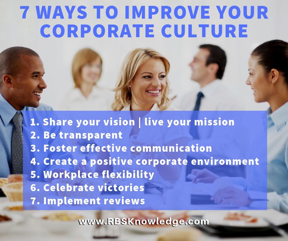 RBSOcala's tweet photo. Culture is the lifeblood of your brand and should become your company's main focus. Here are 7 ways to improve your corporate culture... https://t.co/1L7jJNQORA #corporateculture #employees #rbslibrary #communicationstrategy #positiveculture https://t.co/9sdJSNHQ0o