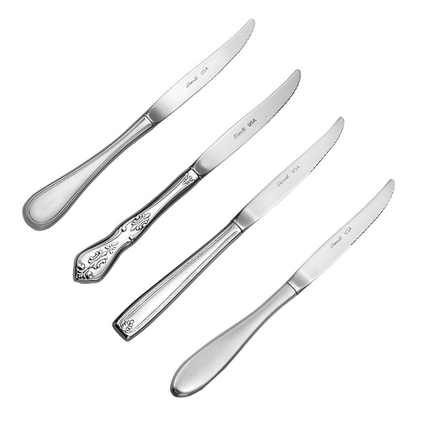LibertyTabletop's tweet image. Thinking about getting a new #flatwareset? We have the perfect special! Purchase a 65 piece set from our Lux or Heritage lines, in any pattern and get 4 steak knives for free! Shop now: libertytabletop.com/product/lux-he… #libertytabletop #steakknives #madeinamerica