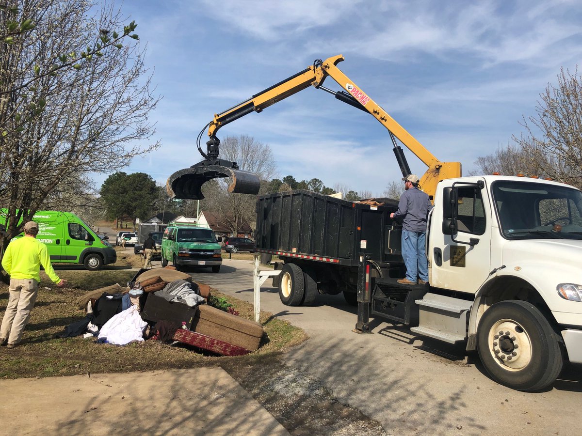 leesup11's tweet photo. We have begun to help Willow Creek homeowners remove flood damaged items from their homes. https://t.co/66kd3k6Z4U