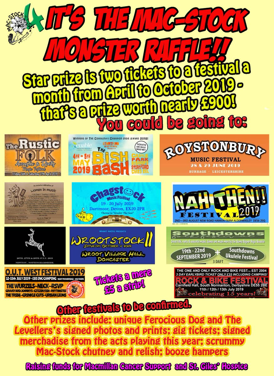 A festival season ticket with a festival a month you say? <a href="/sistafest/">Sistafest</a> <a href="/Deerstock/">Jed Southgate</a> <a href="/rockandbikefest/">Rock & Bike Festival</a> <a href="/3DaftMonkeys/">3 Daft Monkeys</a> <a href="/gracepetrie/">Grace Petrie</a> <a href="/GazBrookfield/">Gaz Brookfield</a> <a href="/HeadsticksMusic/">Headsticks</a> <a href="/silkj1/">Jess Silk</a> <a href="/samanticsUK/">Samantics</a> <a href="/CaraMeansFriend/">cara</a> PLS RT folks