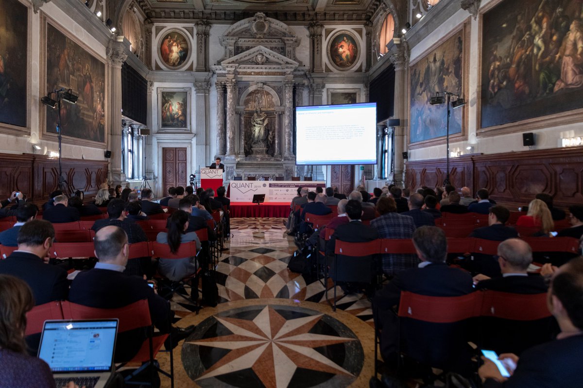 thalesians's tweet photo. Our CEO @bilokon presenting at #quantvenice on #neocybernetics @scuolagrandesangiovanni https://t.co/TXejcimiRi