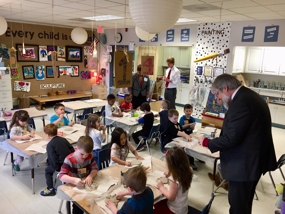SBOEOhio's tweet photo. The lifelong learning journey continues! I’m excited to join State Board VP Charlotte McGuire to connect with Centerville City Schools educators, staff and students today.
 
Great to be with Primary Village North principal Mindy Cline and district Supt. Tom Henderson! #OhioEd https://t.co/94PFZzMUmf
