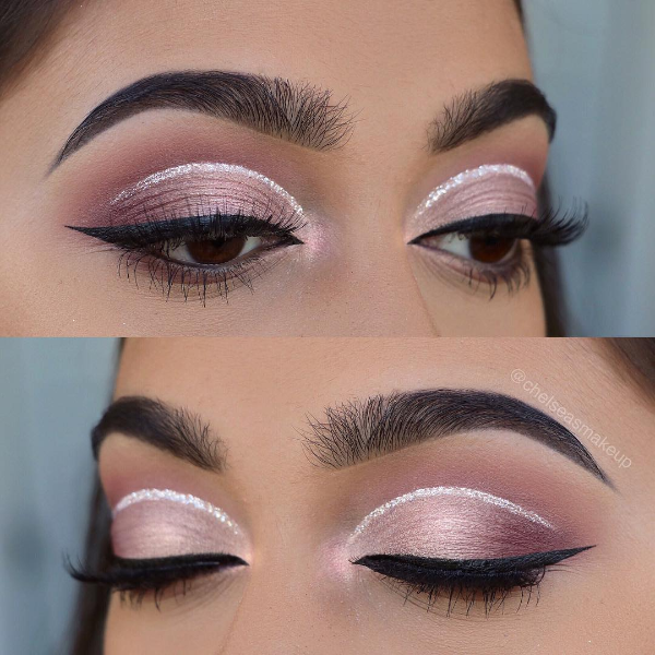 MakeupClips4's tweet image. Glam Look