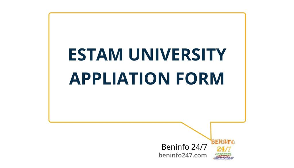 beninfo247's tweet photo. Just published a new article: ESTAM UNIVERSITY APPLIATION FORM https://t.co/LBgEtynoqq #nucaccrediteduniversity #estam #University #beninRepublic #Cotonou #Benin https://t.co/6TYNaT0HQd