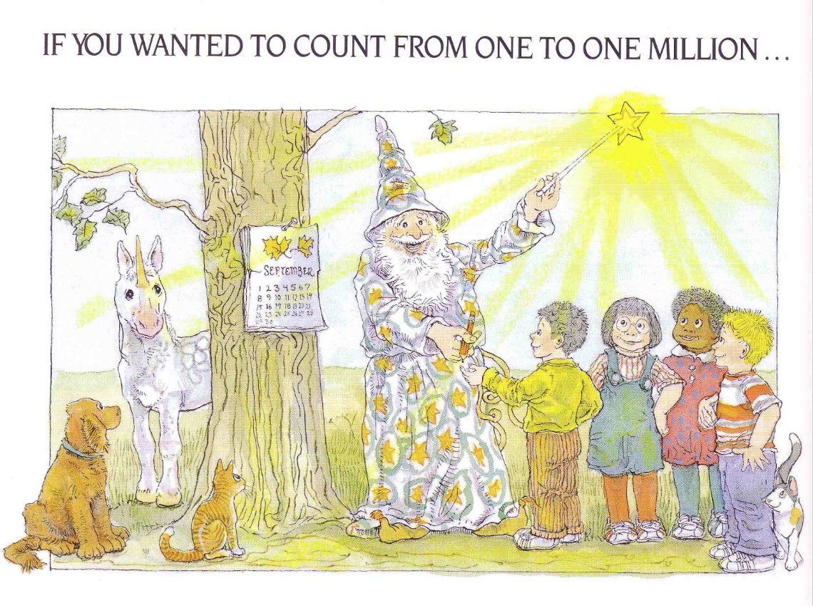 LennyVerMaas's tweet image. Celebrate Dr. Seuss day with Magical Math Picture Books  “How Much is a Million” by David Schwartz.  A stack of 1 million kids would be how tall? Explanations of math are in the back of book. More ideas and books at bit.ly/lennyvpictureb… #iteachmath #NCTM #mathbookmagic