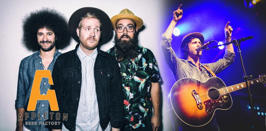 Live Music with Wild Adriatic &amp; Jamie Kent this Sun at Appleton Beer Factory!  Tickets: $12 advanced (plus fees) or $15 at door - mailchi.mp/0531ef378a9e/k…