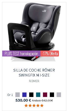 grupoalgatec's tweet photo. ¿Tú eres de Romer Britax?
Su exigencia en seguridad y confort para el niño le han llevado a tener su Alto reconocimiento de marca 💎💎💎💎💎
Yo soy de Romer !!! y Romer también tiene sello #PlusTest 💪💪
la Swinfix y la Swinfix M
Vente!, te las explicamos #Romer #Britax https://t.co/5pFI3mka67