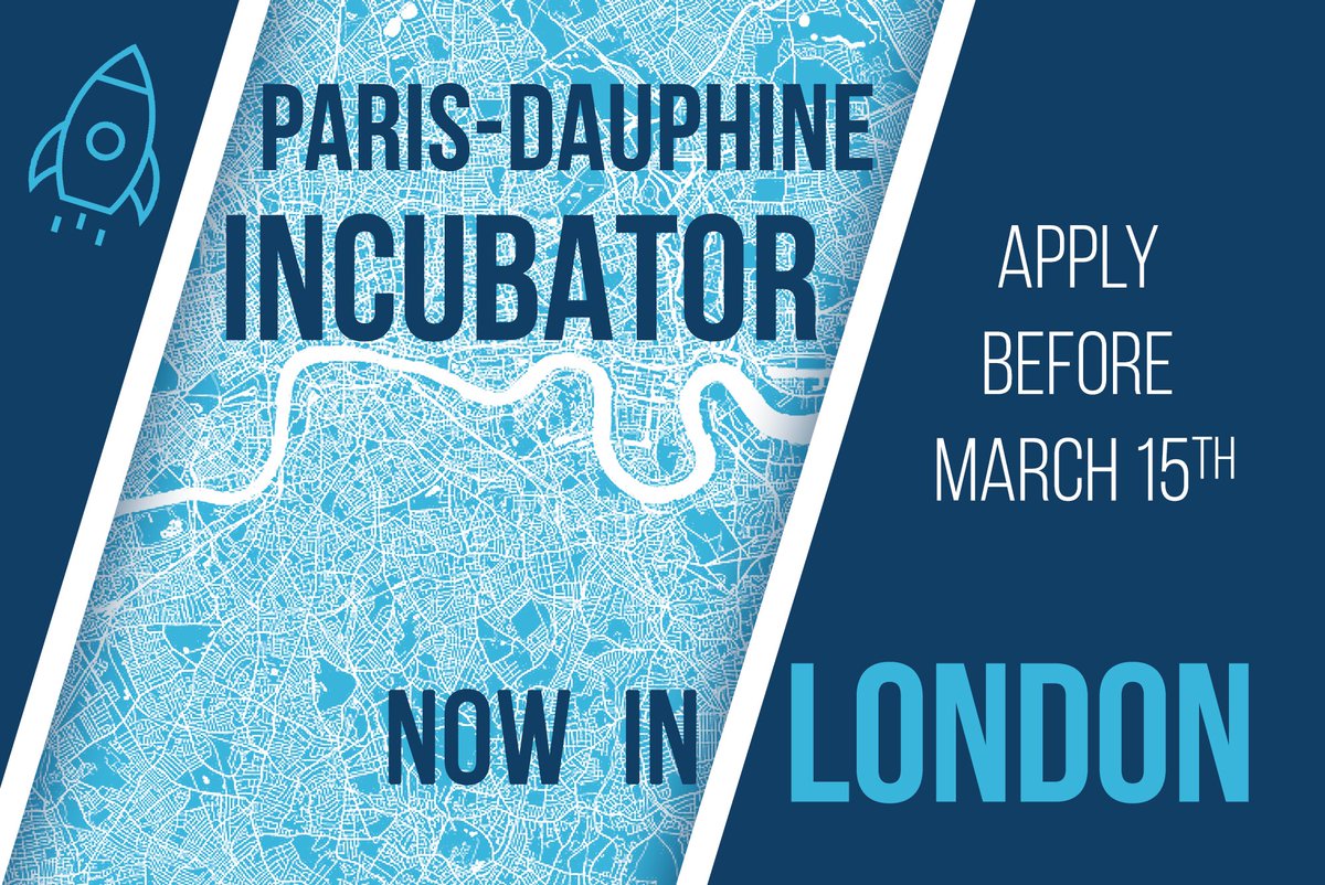 Incub_Dauphine's tweet photo. C’est officiel, nous ouvrons un incubateur à Londres dans le district d’Islington ! La première promotion pourra intégrer le programme dès avril 2019 ! 😀 Pour candidater : https://t.co/85ngJWtifq 
@FrenchTechLON @IslingtonBC @DauphineAlumni @frenchchambergb https://t.co/E2l11zT7I3