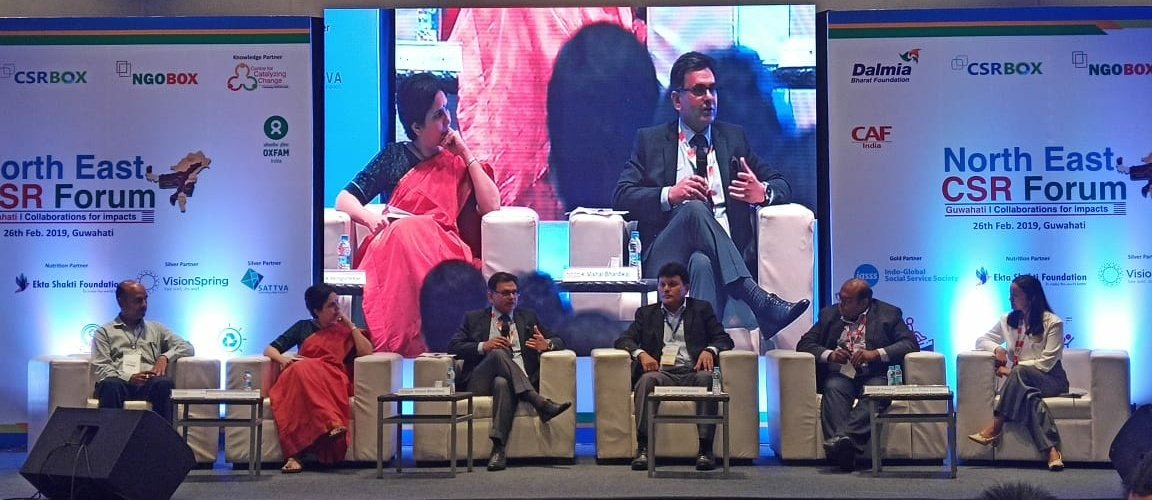 Dalmia_DBF's tweet photo. Shifting corporate focus to NE states: Collaboration for good. @vishaalbhardwaj CSR Head @Dalmia_DBF moderating the session at the North East CSR forum. @NGOBOX #NorthEastCSR https://t.co/kBs7QWFAv6