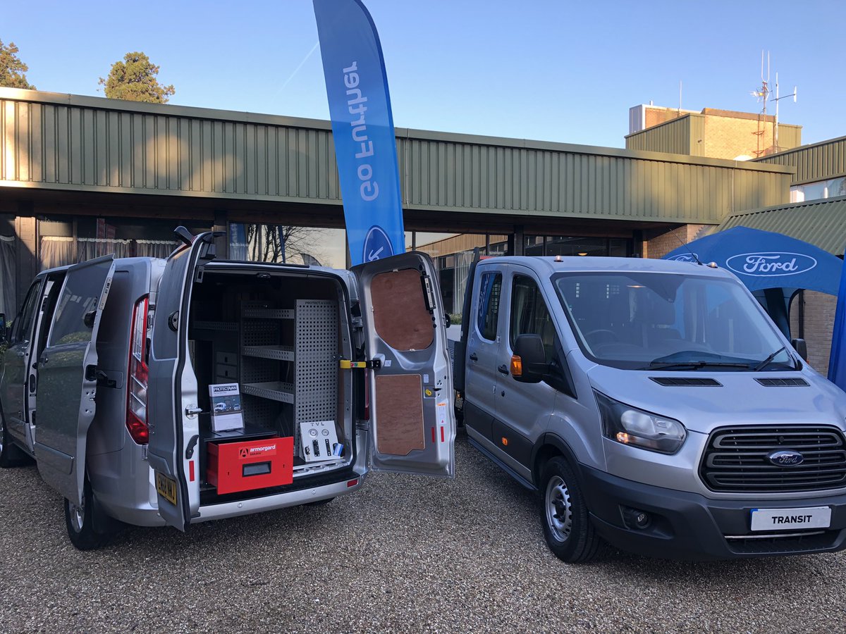 ProtectAVan's tweet photo. Today we’re at the #GCRoadshow2019 showing everyone our accessory and vehicle security range, in particular our mobile power solutions. We’re showing off the brand new @ArmorgardLtd #TrekDror too alongside @LookersFord/@forduk @GroundControlGC #GCRoadshow https://t.co/VluXFyJT3z