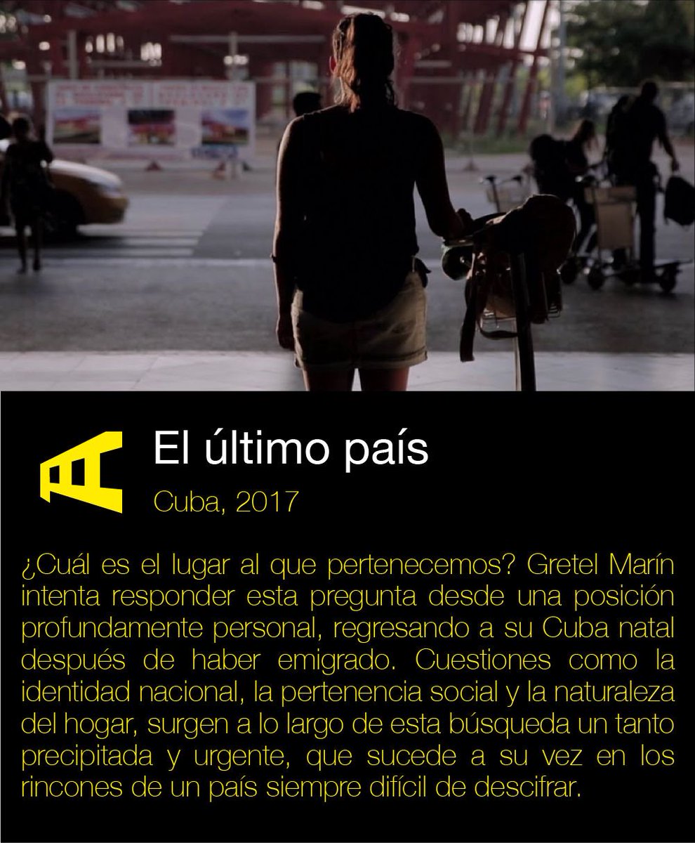 Aquí nuestra #micritica de la cubana EL ÚLTIMO PAÍS 🇨🇺, de Gretel Marín, que pudimos ver en la 27ª <a href="/MostraDones/">Mostra Internacional de Films de Dones de Bcn</a>, en compañía de <a href="/americatalunya/">Casa Amèrica Catalunya</a> y <a href="/Cinemes_Girona/">Cinemes Girona BCN</a>.
