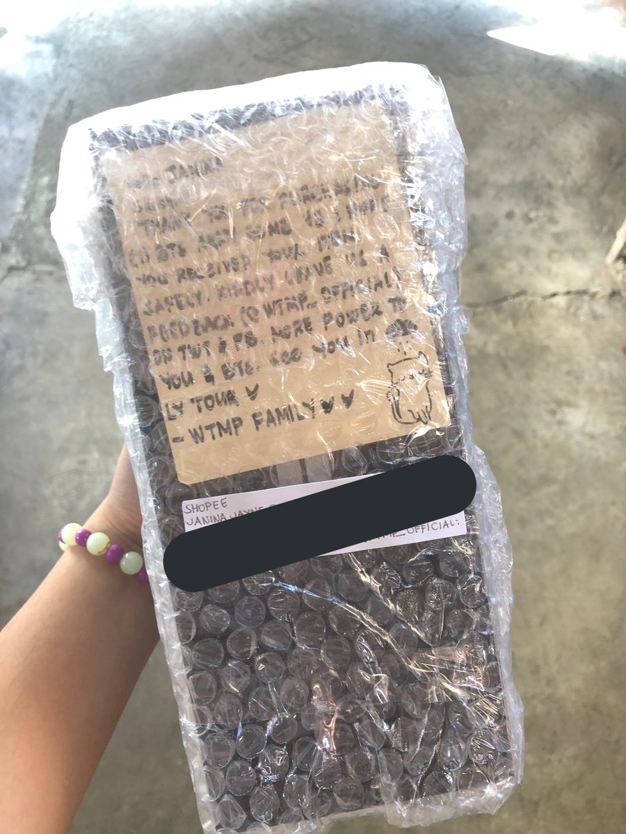 wtmp_official's tweet photo. Proof #0024
Buyer Name: Janina Caluag
Deliver Type:Shopee
Item/s Name: BTS OFFICIAL LIGHTSTICK ARMY BOMB V3
Quantity: 1 piece
Courier: Black Arrow
Date: 02/24/19
#wtmp_proofs #btsarmy https://t.co/DmLpDG4xnO