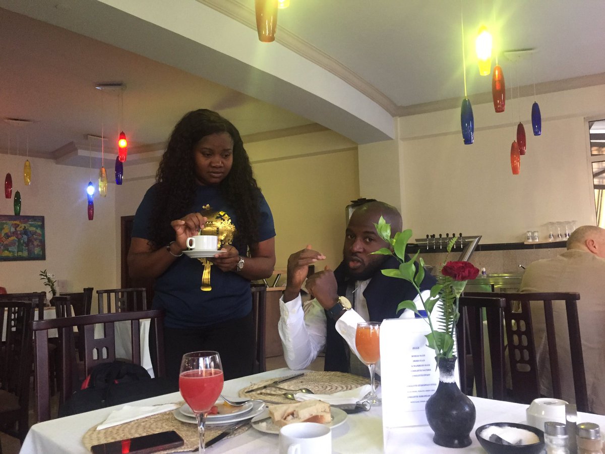 doughonah's tweet photo. After the work, comes a reward.
Kigali - Addis transit treat 🤓
#ethopiaairlines #AYMFORUM19 #tourist #Culture #information #youth #socialimpact #traveler https://t.co/l4hamdLIFF