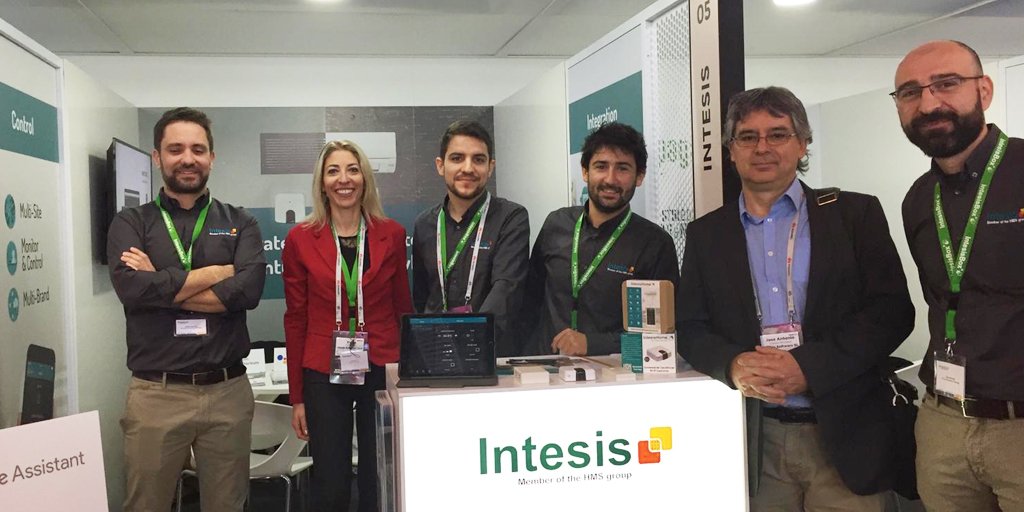 intesis's tweet photo. STARTS THE SECOND DAY AT THE MWC! 👍

Come and discover  @intesishome cloud solutions &amp; @intesisbox gateways to control and manage your AC systems.

We wait for you in STAND 5 of #PabellónEspaña  #SpainMWC 😃

#ClimateSystem 
#BuildingAutomation #SmartBuildings #HVAC #Smart #IoT https://t.co/zLbQE3sCIN